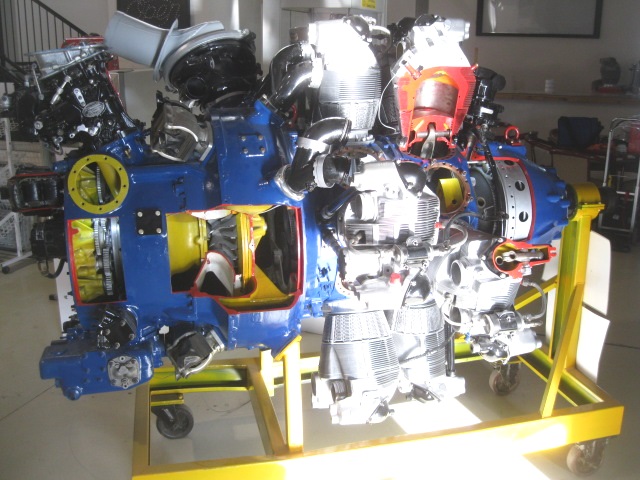 Wright R 3350 Radial Piston Aero Engine Hars